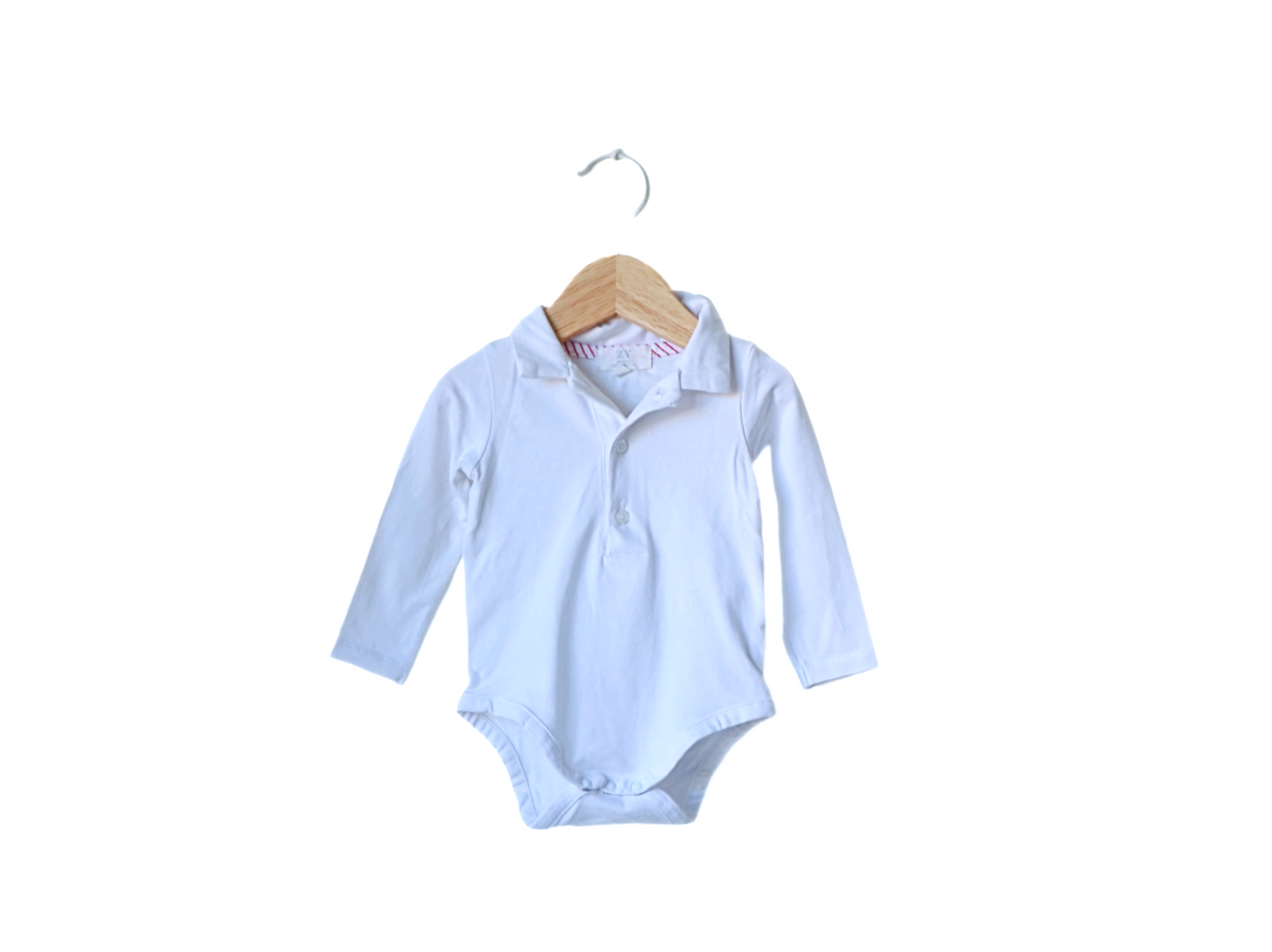 Body Polo manga comprida para Bebé Menino de 1 - 3 meses | Clobies