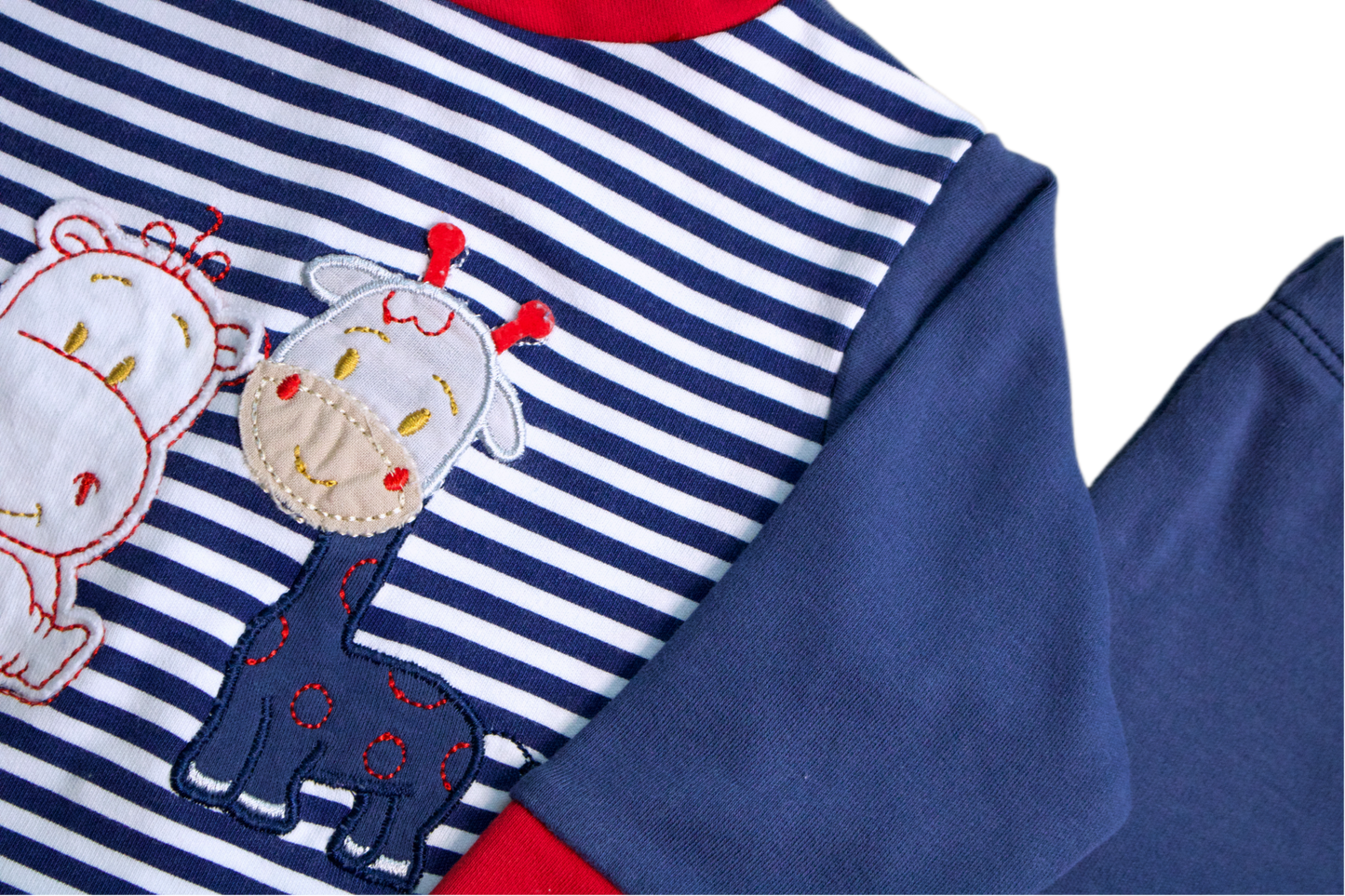 Clobies | Conjunto Camisola e Calças com pés para Bebé Menino de 0/1 meses