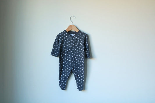 Babygrow c/ pés para Bebé Menina, Bebé Menino de 0/1 meses | Clobies