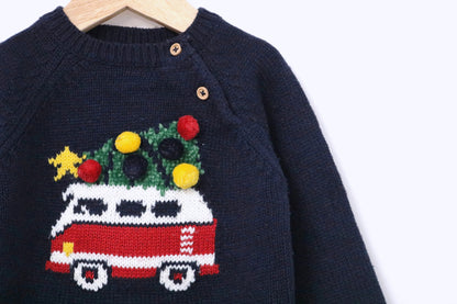 Camisola de Algodão Grossa para Bebé Menino de 6 - 9 meses | Clobies