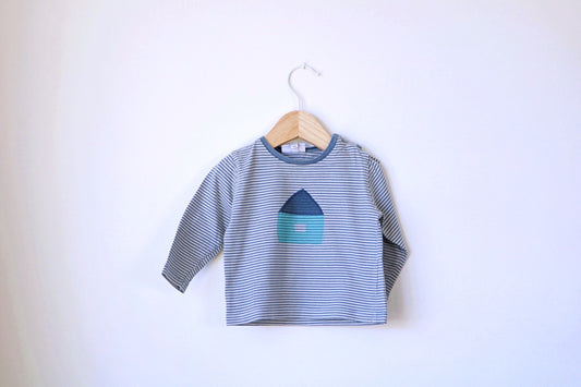 Camisola de Algodão Fina ▪️ Bebé 3 - 6 meses