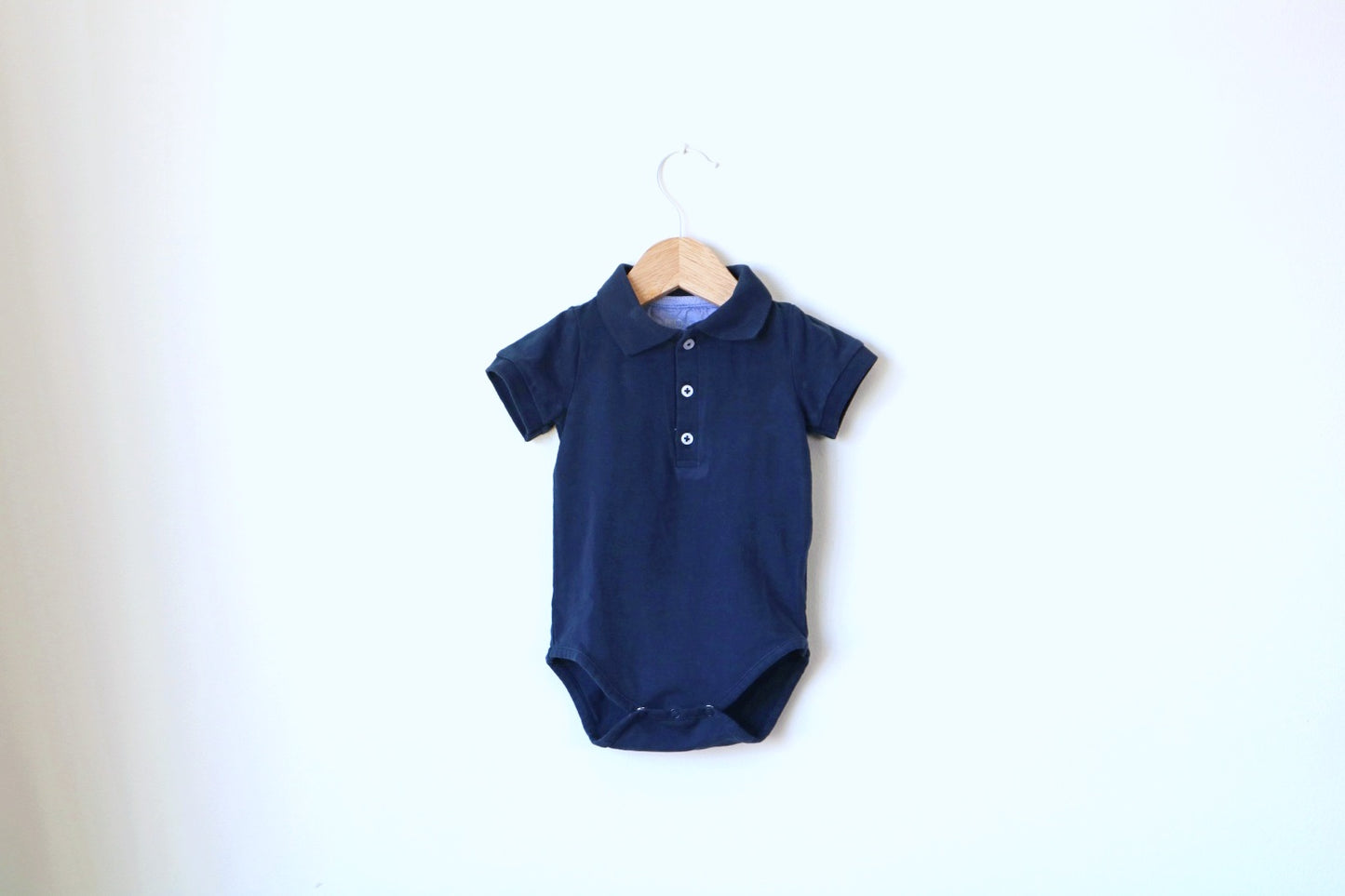 Short sleeve polo body ▪️ Baby 3 - 6 months