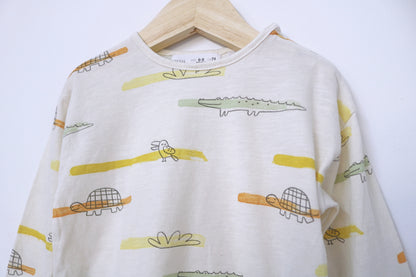 Camisola de Algodão Fina ▪️ Bebé 6 - 9 meses