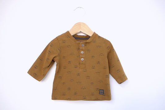 Camisola de Algodão Fina ▪️ Bebé 0/1 meses