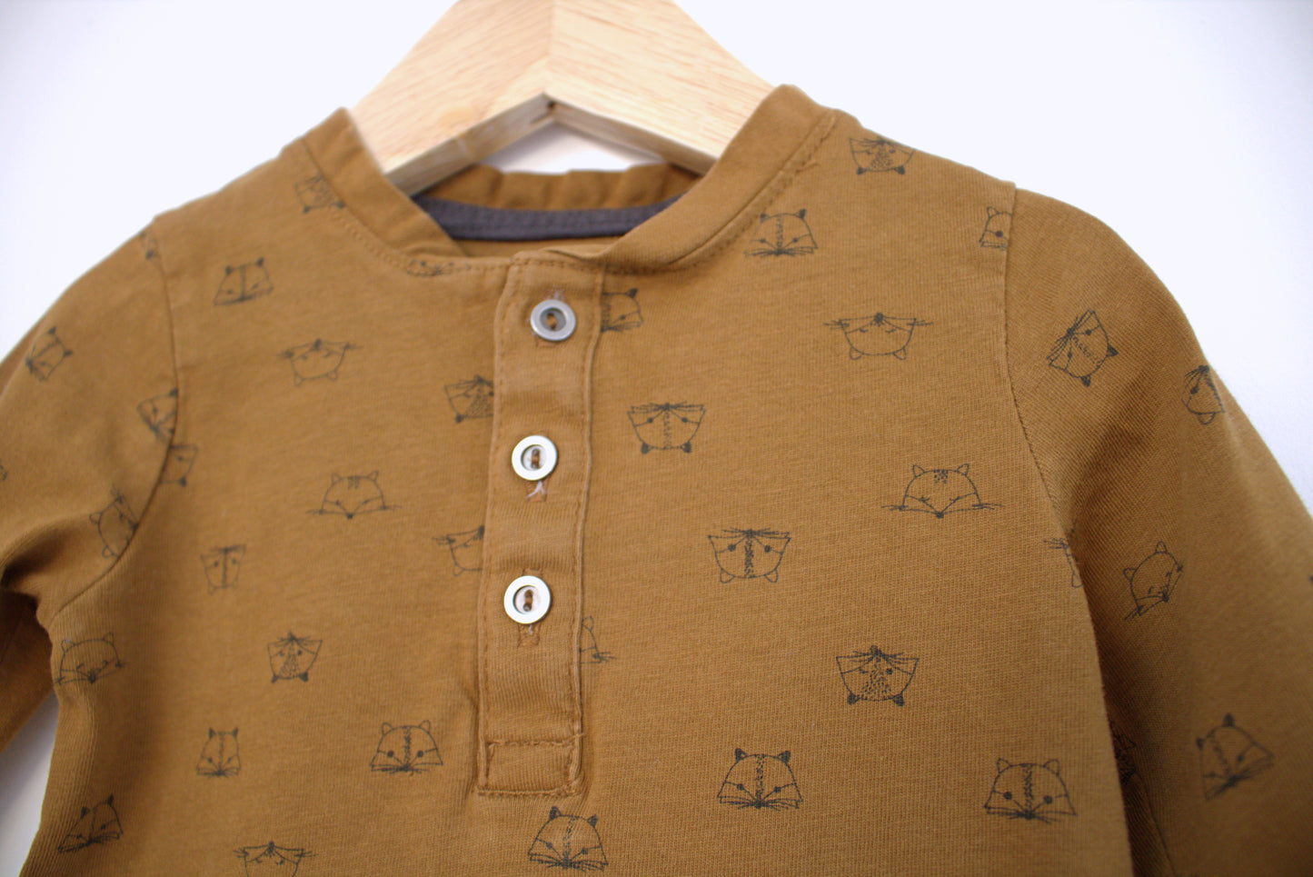 Camisola de Algodão Fina ▪️ Bebé 0/1 meses